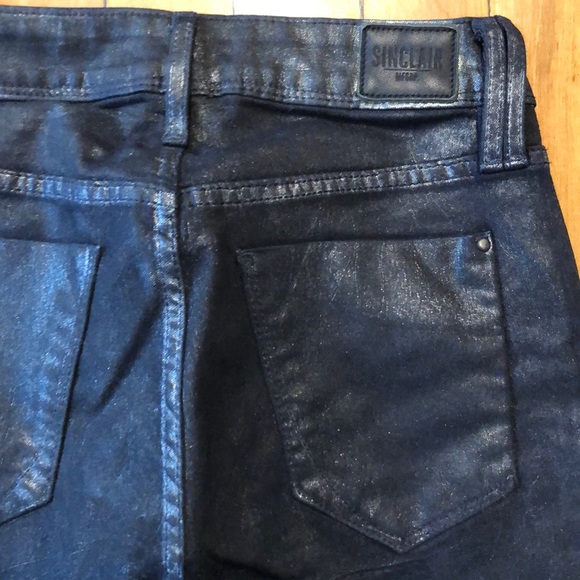 NWT Sinclair Coe Jeans. Dark Denim/ Silver. 24 - Picture 6 of 6